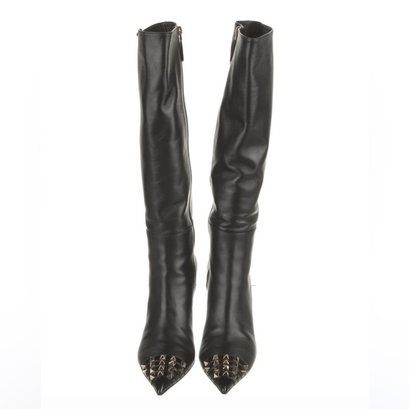 Valentino Rockstud Tall Boots - Picture 3 of 5